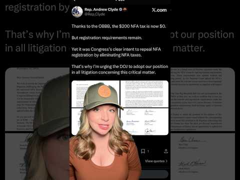 Rep. Clyde Back Again Fighting For Your 2A Rights #2ndamendment #shortsfeed #shortsvideo #shorts Thumbnail