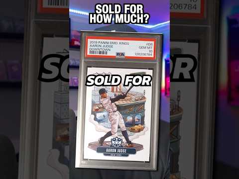 Tarjeta de béisbol Panini Diamond Kings Aaron Judge Downtown 2019 con inserción calificada PSA 10...