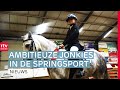 Spanning bij de ruiters tijdens ponydag Indoor Hartje Drenthe | RTV Drenthe
