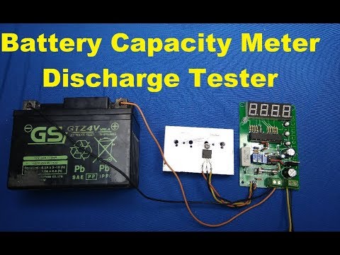 DIY | Battery Capacity Meter Discharge Tester  | Battery Tester