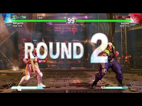 Street Fighter V - HiFightTH (R.Mika) vs keguma (Nash)