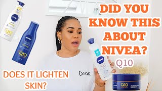 THE TRUTH ABOUT NIVEA Q10 WITH VITAMIN C. Full Nivea review and what I found out.