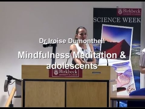 [Science Week 2014] Can mindfulness meditation training improve self-regulation in adolescents?