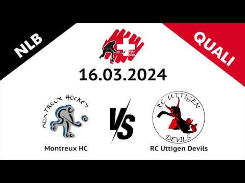 Highlights: Rollhockey NLB, Montreux HC vs. RC Uttigen Devils