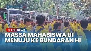 Mahasiswa UI Meluncur ke Bundaran HI! Demo Besar Soroti Krisis Ekonomi dan Lapangan Kerja