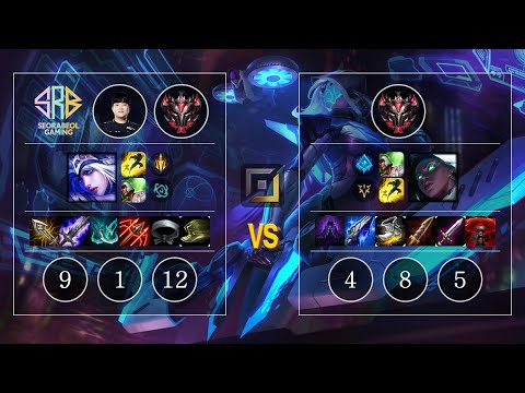 SRB Sangyoon Ashe vs Senna Bot - KR Patch 10.12