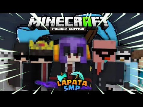 What if lapata smp members play minecraft pocket edition