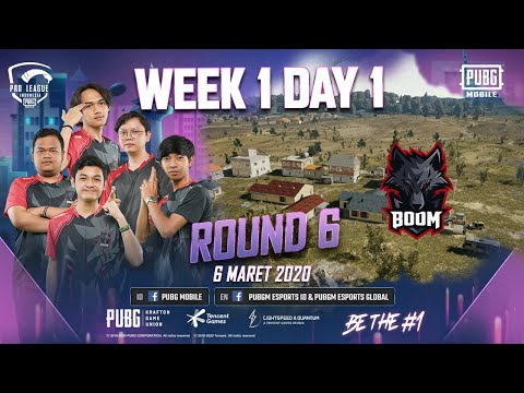 PMPL ID S1 [W1D1] - Hat-trick WWCD Oleh BOOM! (Round 6 - Group A & B)