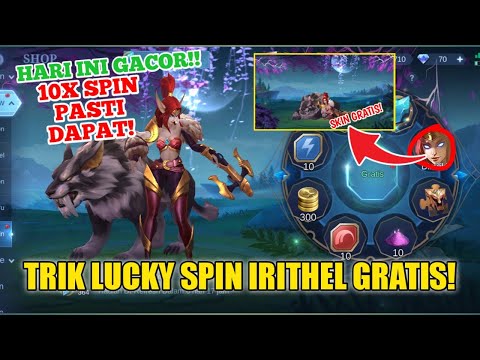 BERHASIL?! DAPAT HERO IRITHEL GRATIS DI LUKCY SPIN MOBILE LEGENDS 2023