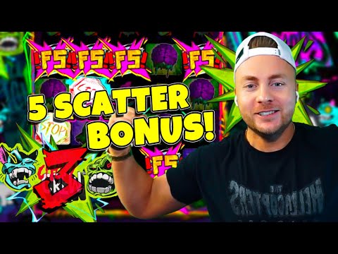 THE SUPER RARE 5 SCATTER BONUS (CHAOS CREW 3)