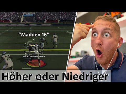 Höher oder niedriger Challenge gegen @Ächsel! #001 - Alien oder Bibel - Higher or Lower Game