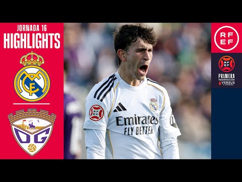 Resumen #PrimeraFederación | RM Castilla 3-1 CD Guadalajara | Jornada 16 | Temporada 2025/2026