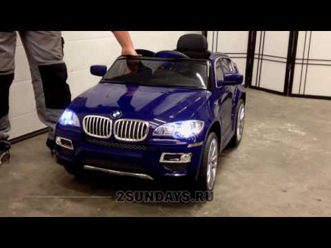 Детский электромобиль BMW Х6 лицензия