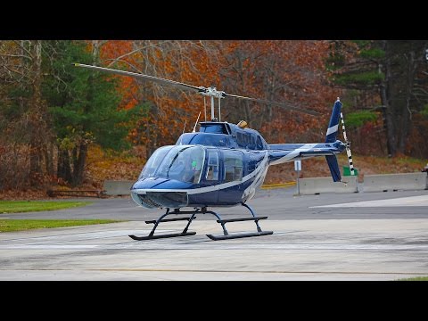Bell 206 JetRanger helicopter review + how to fly a helicopter