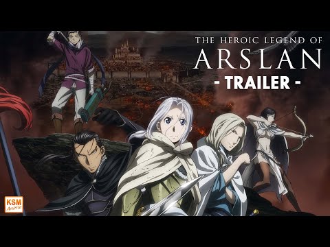 THE HEROIC LEGEND OF ARSLAN |  Anime Trailer | Deutsch HD
