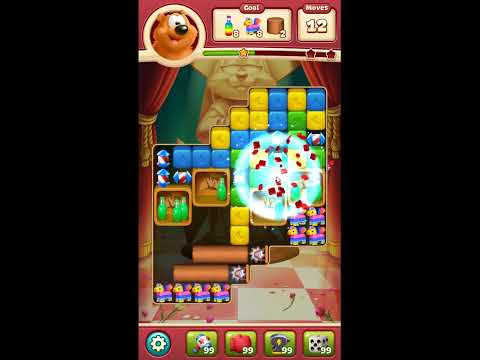 Toon Blast Level 6156 - NO BOOSTERS 🐻🐺🐱 | SKILLGAMING ✔️