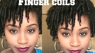 Finger Curls Tutorial Start To Finish Plus Night Routine