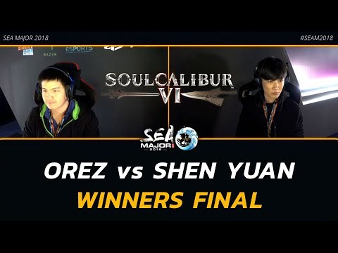 Soulcalibur VI ▷ SEA Major 2018 ▷ ORez vs Shen Yuan ▷ Winners Final
