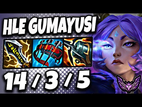 HLE Gumayusi Yunara vs Kai'Sa [ ADC ] Patch 26.2 Ranked Korea