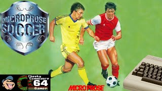 MICROPROSE SOCCER – Commodore 64 (1988) | Fast-Paced Arcade Football with Iconic Banana Kicks