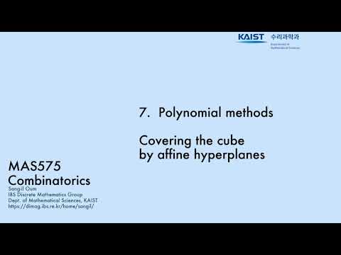 7.8.  Covering the cube by affine hyperplanes (fixed)