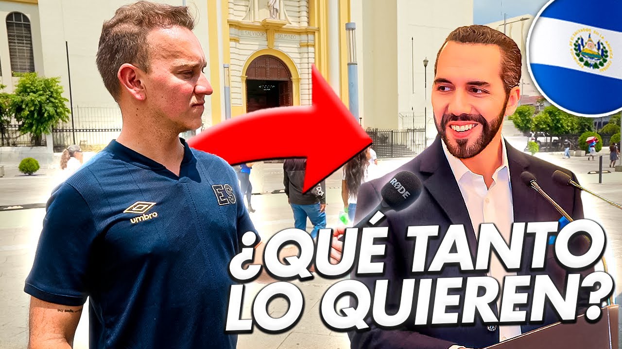 ¿Qué REALMENTE PIENSA la gente sobre NAYIB BUKELE en EL SALVADOR?