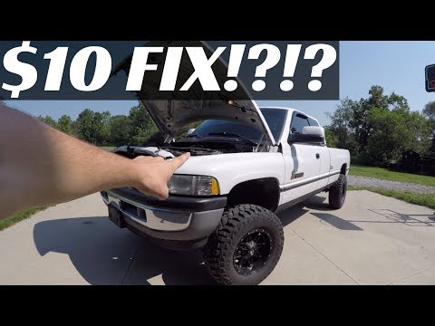 HOW TO REPLACE FUEL SHUTOFF RELAY ON 5.9 CUMMINS!!!