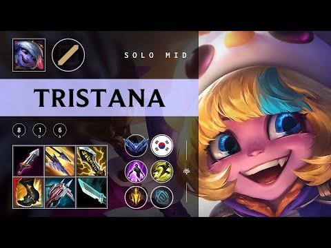 Tristana Mid vs Taliyah - KR Diamond Patch 25.24