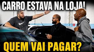 CARRO DENTRO DA LOJA E UMA GRANDE POLÊMICA