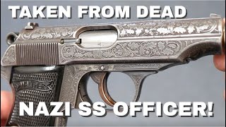Engraved WW2 Walther PP from Buchenwald SS Officer | Legacy Collectibles