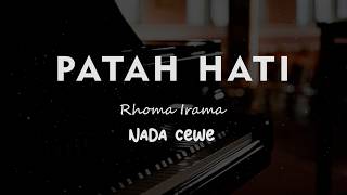 Download lagu PATAH HATI // Rhoma irama // KARAOKE PIANO AKUSTIK NADA CEWE ( FEMALE ) mp3
