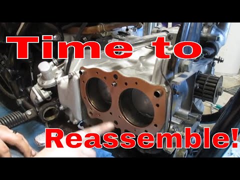 1981 Honda GL1100 Goldwing Part 3 | Heads & Timing Belt Install
