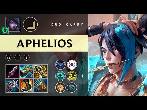 Aphelios ADC vs Xayah - KR Diamond Patch 25.24