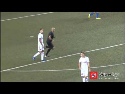 Super liga 2016/17: 3.Kolo: Voždovac - Borac 2:0 (1:0)