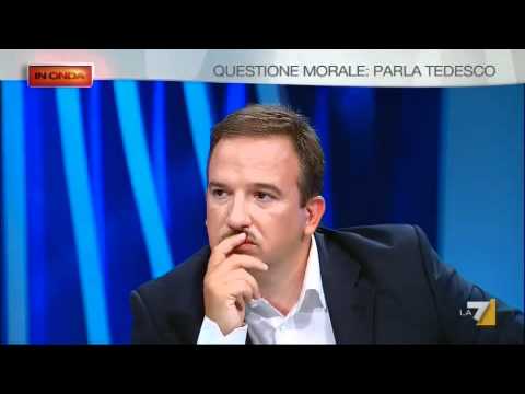 IN ONDA 27/07/2011 - Questione morale: parla Tedesco