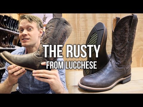The Rusty: Lucchese Cowboy Boots for Working!