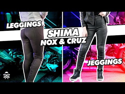 Shima Nox & Cruz: Trzymają styl, trzymają fason! Legginsy Motocyklowe