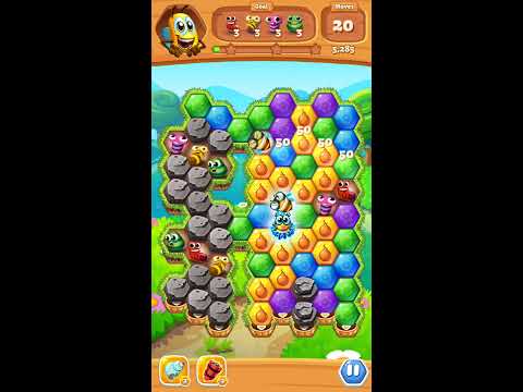 Bee Brilliant Blast Level 300 3 stars