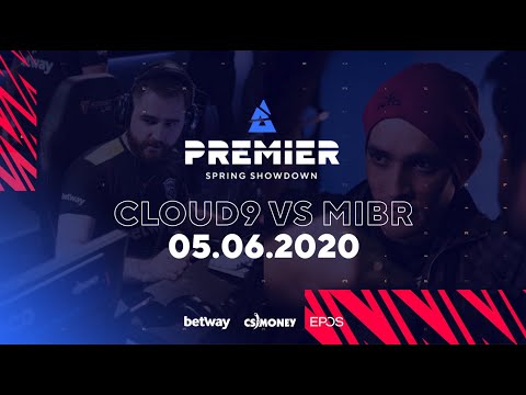MIBR vs Cloud9 - Overpass Inferno Dust2 BLAST Premier Spring Showdown NA Semi Final | BLAST Premier