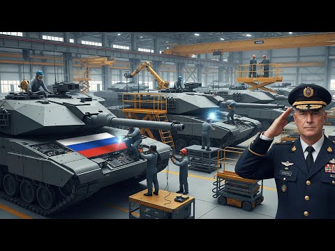 Inside the Russian T-14 Armata Factory: How Next-Gen Battle Tanks Are Built (Full Process)