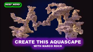 How to Aquascape with Marco Rock - Guide to build an amazing negative space rock structure