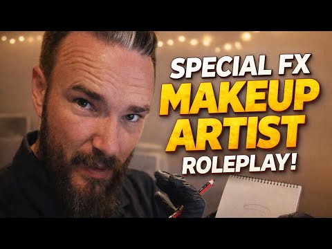 Special FX Makeup Artist Roleplay | Relaxing ASMR Personal Attention