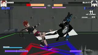 【Virgin Blade】睡蓮VSあざみ