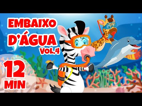 Embaixo D'Água Vol. 4 - Giramille 12 min | Desenho Animado Musical
