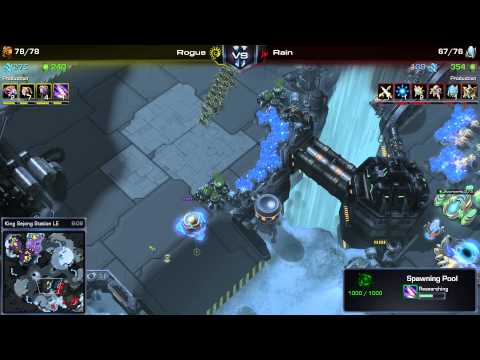 SC2 - Daily Masters - PvZ - Rain vs Rogue