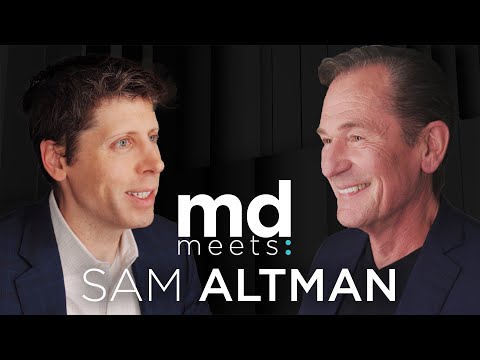 OpenAI CEO Sam Altman: AI Warfare, Freedom & Immortality | MD MEETS Episode #1