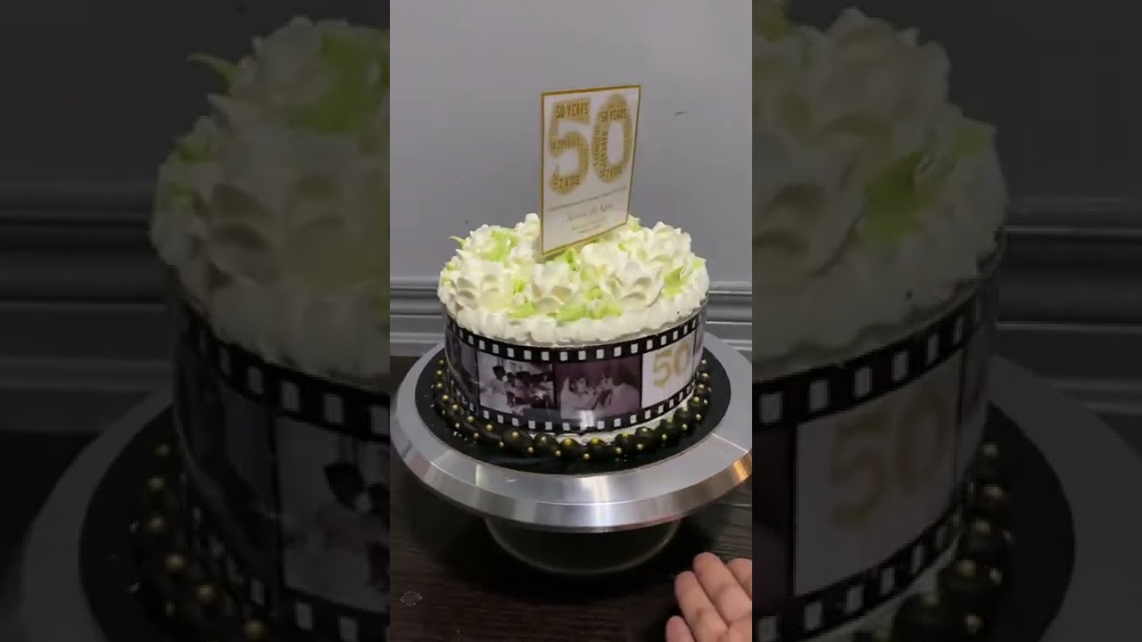 Mom & Dad’s 50th Wedding Anniversary Cake