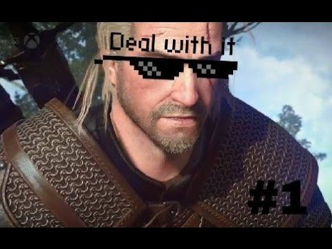 The Witcher 3: The Wild Hunt GamePlay - The Badass Geralt!