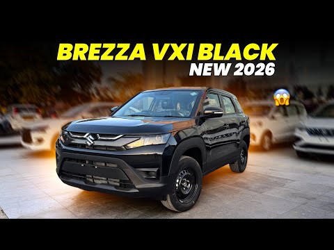 New 2026 Updated Brezza VXI 🔥| Black Beauty😍|