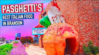 PASGHETTI'S Best Italian Food In Branson: More Than Just A Giant Meatball!!!